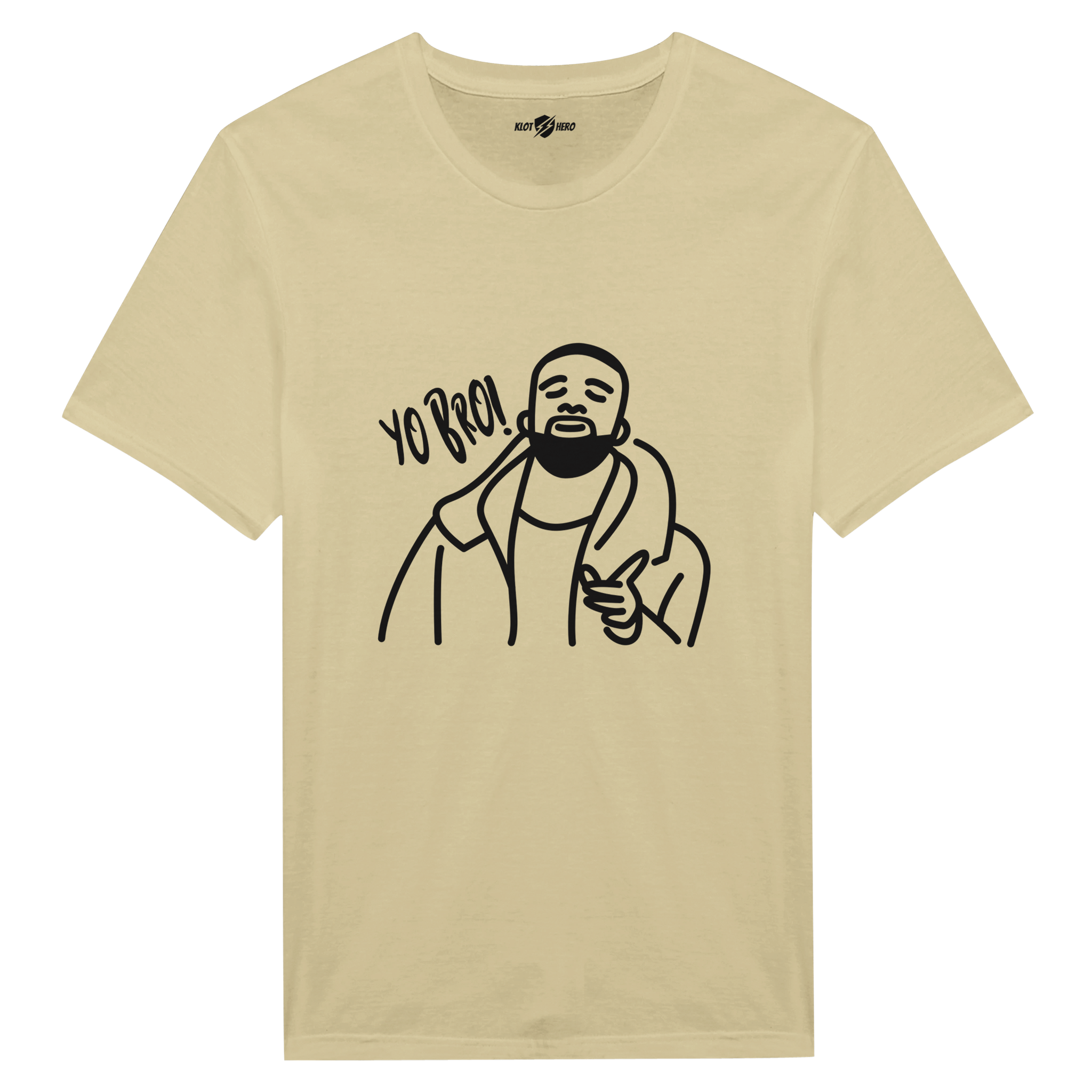 T-shirt "Yo Bro" Meme Uomo | Streetwear Casual – Klothero