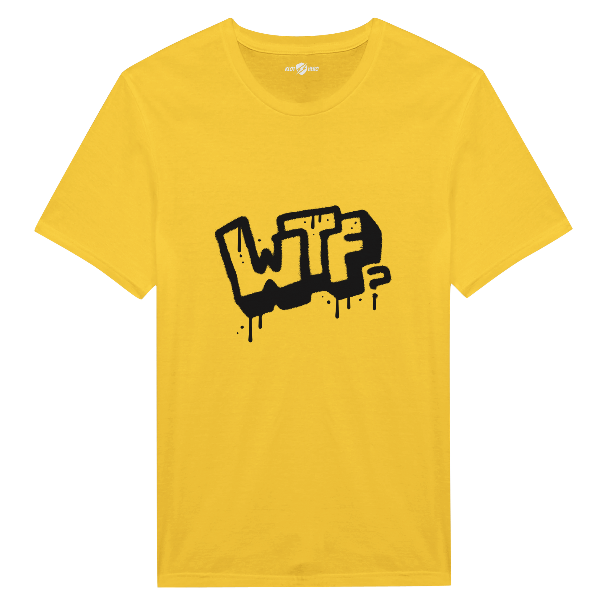 T-shirt Uomo "WTF" – Maglia Streetwear in Cotone - Klothero