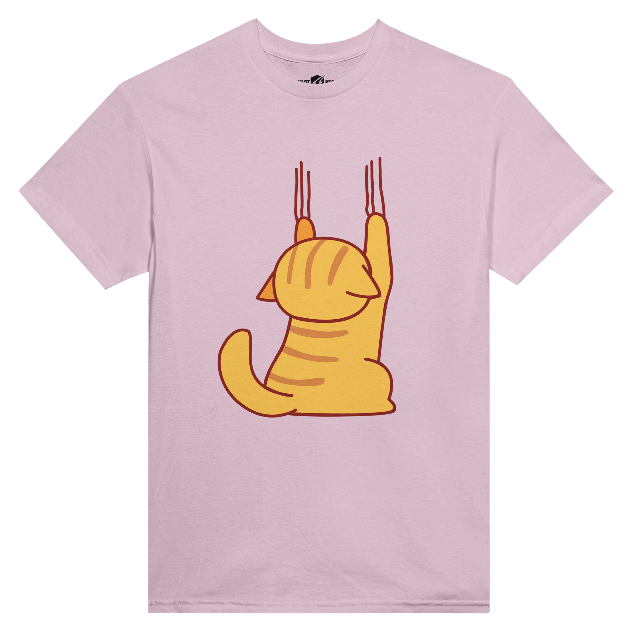 T-shirt girocollo Donna Klothero Scratching Cat