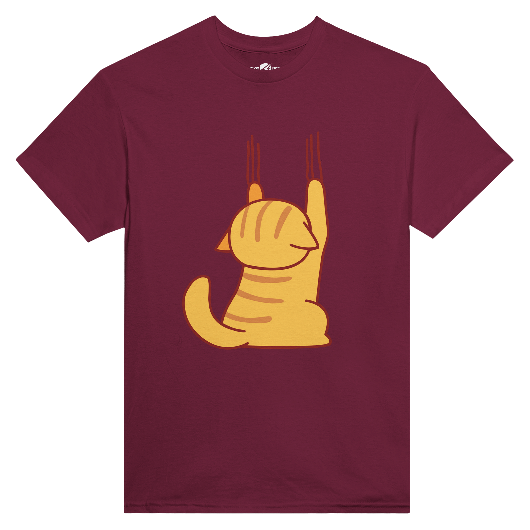 T-shirt Donna Klothero Scratching Cat