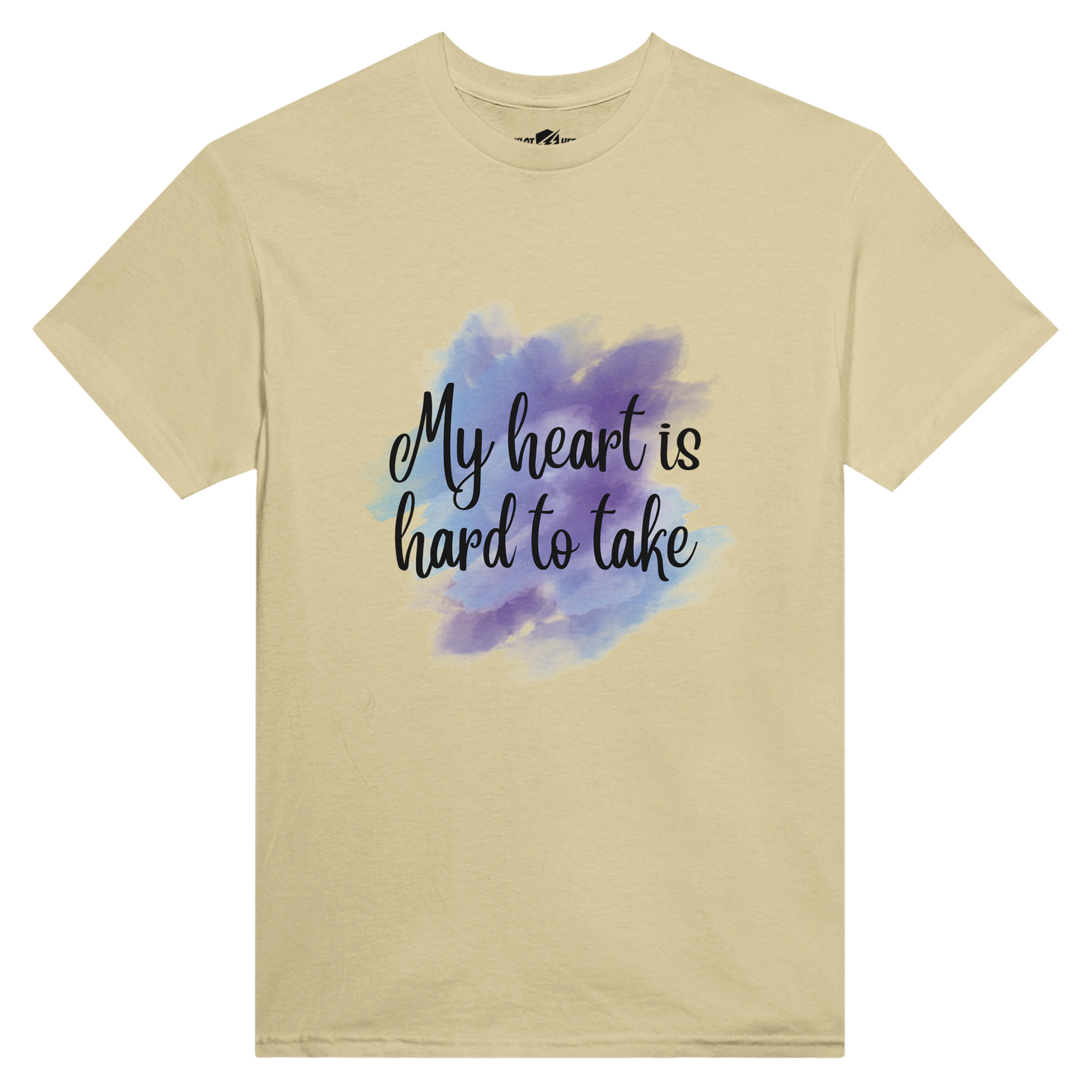 T-shirt Donna in Cotone My Heart Is Hard To Take - Klothero