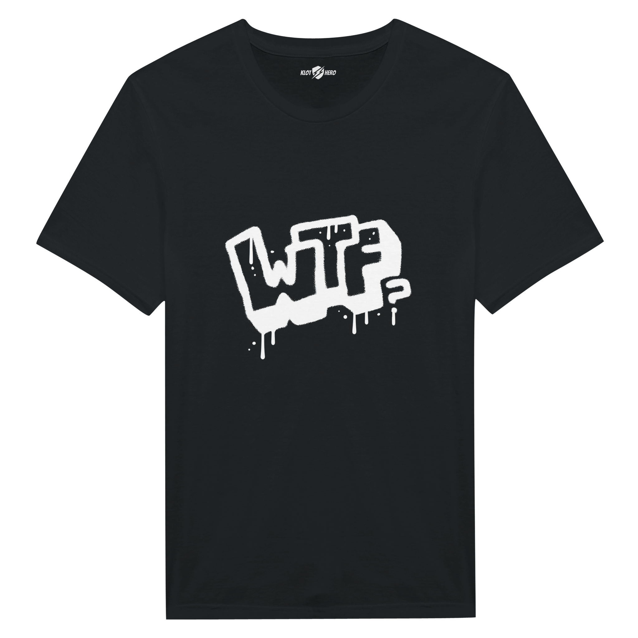 T-shirt Uomo "WTF" – Maglia Streetwear in Cotone - Klothero