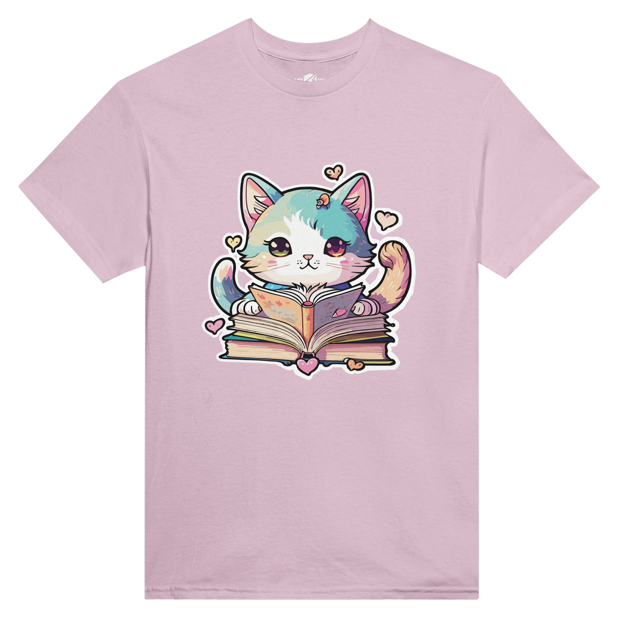 T-shirt Donna Fantasy Studious Cat