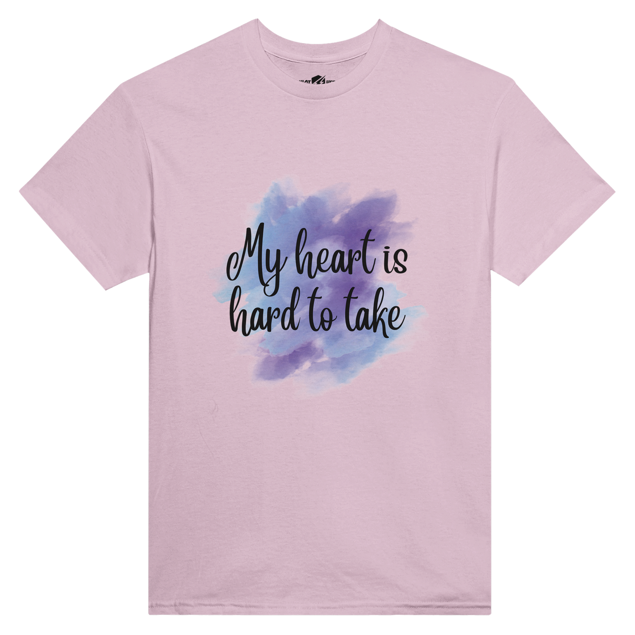 T-shirt Donna in Cotone My Heart Is Hard To Take - Klothero