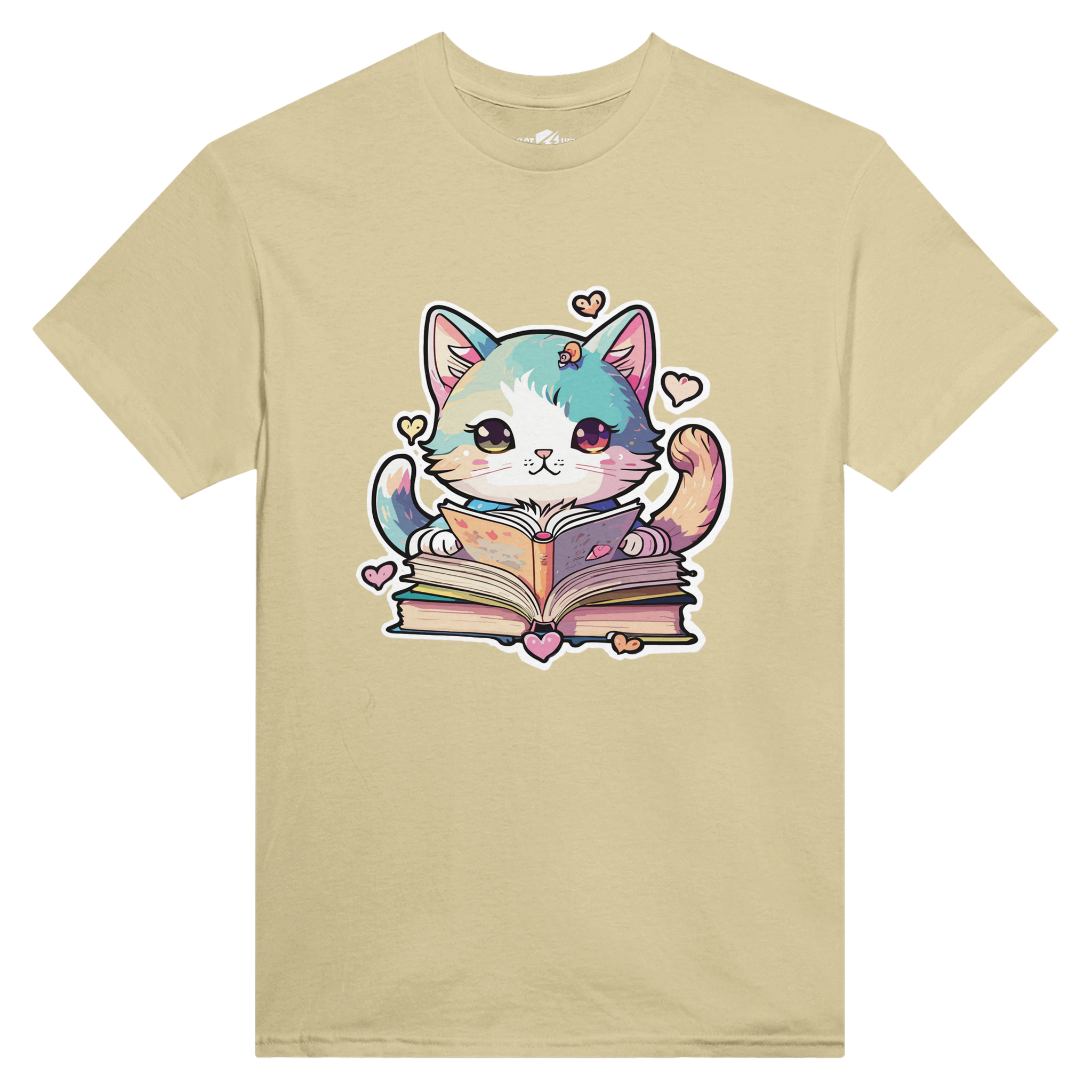 T-shirt Donna Fantasy Studious Cat