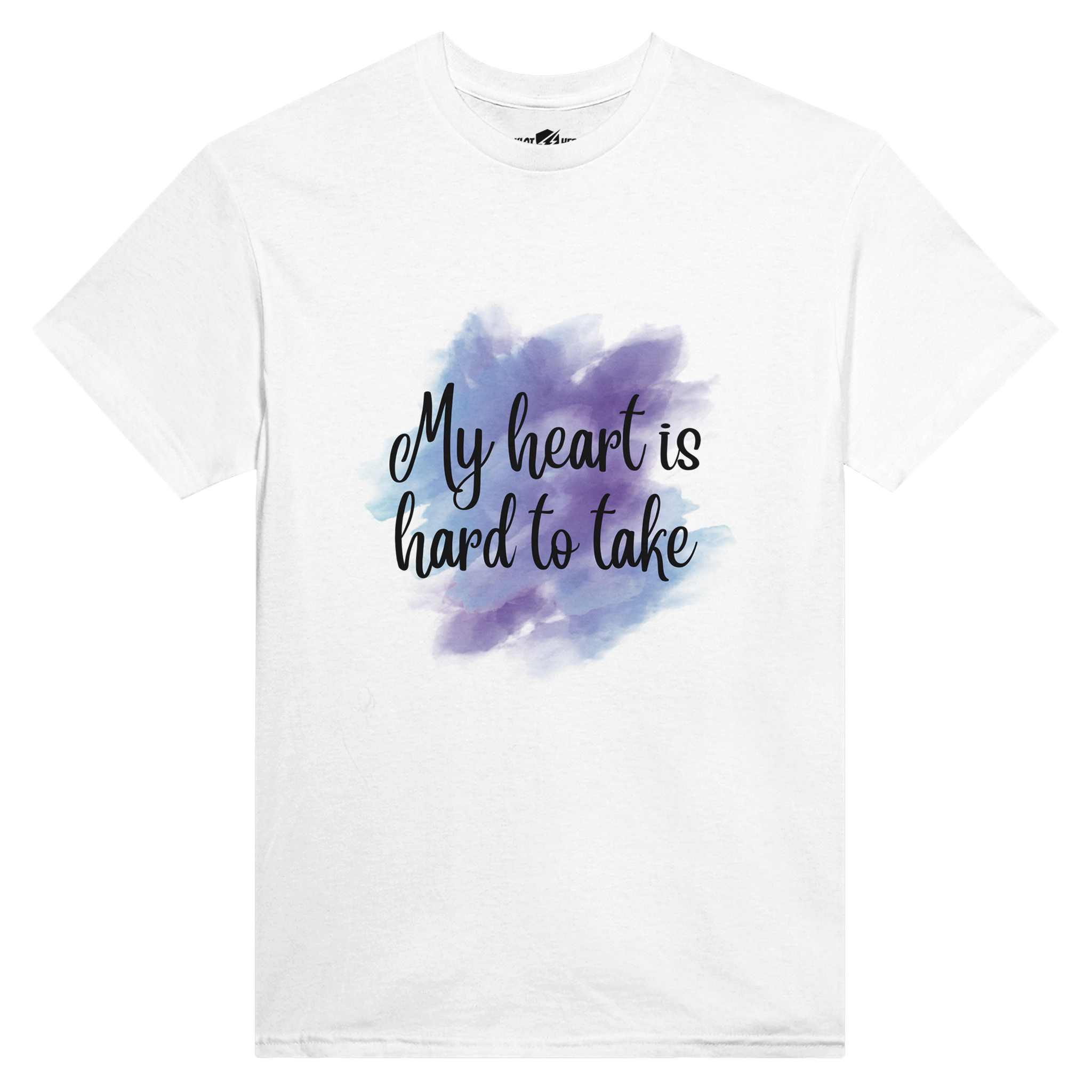T-shirt Donna in Cotone My Heart Is Hard To Take - Klothero