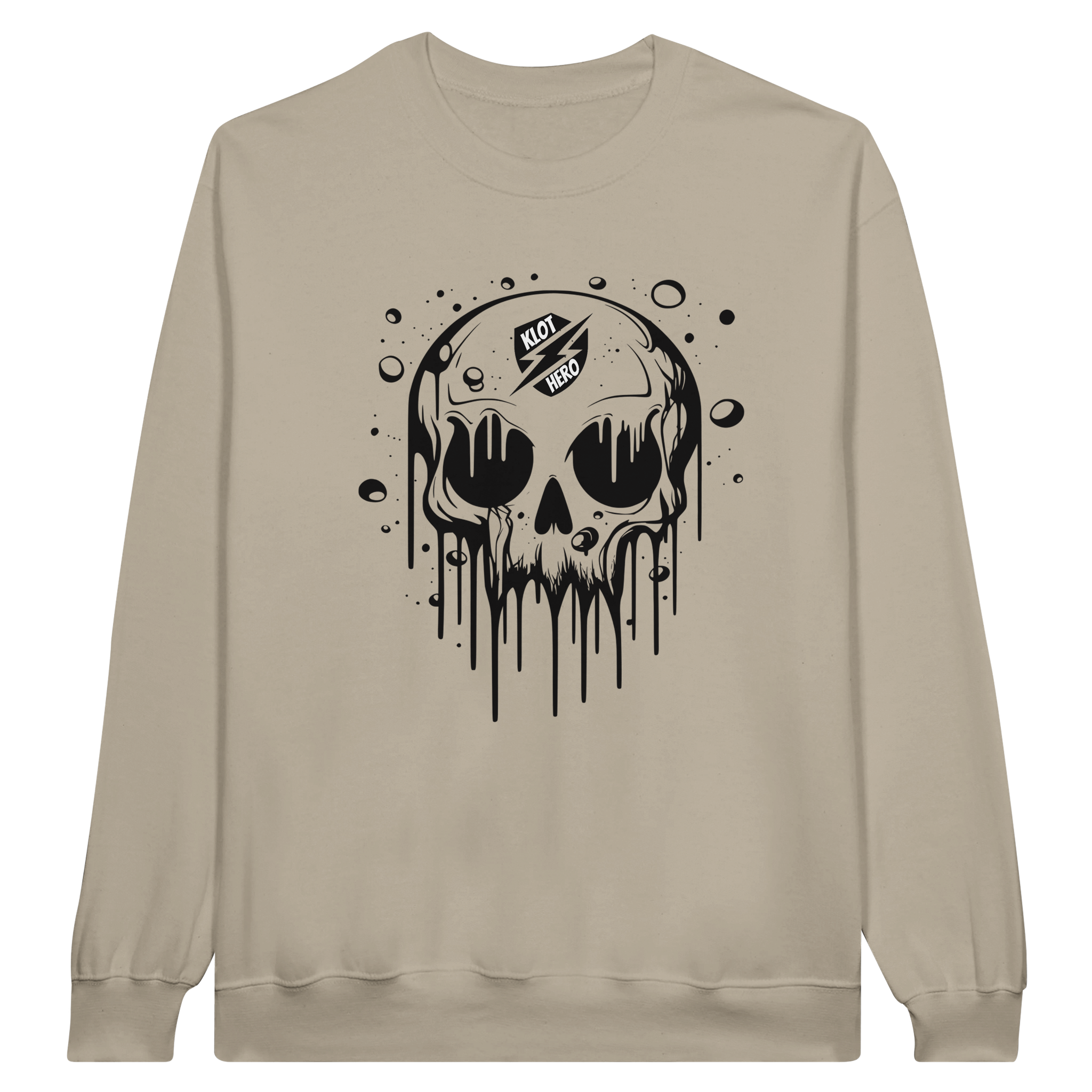 Felpa Uomo "Loose Skull" - Klothero