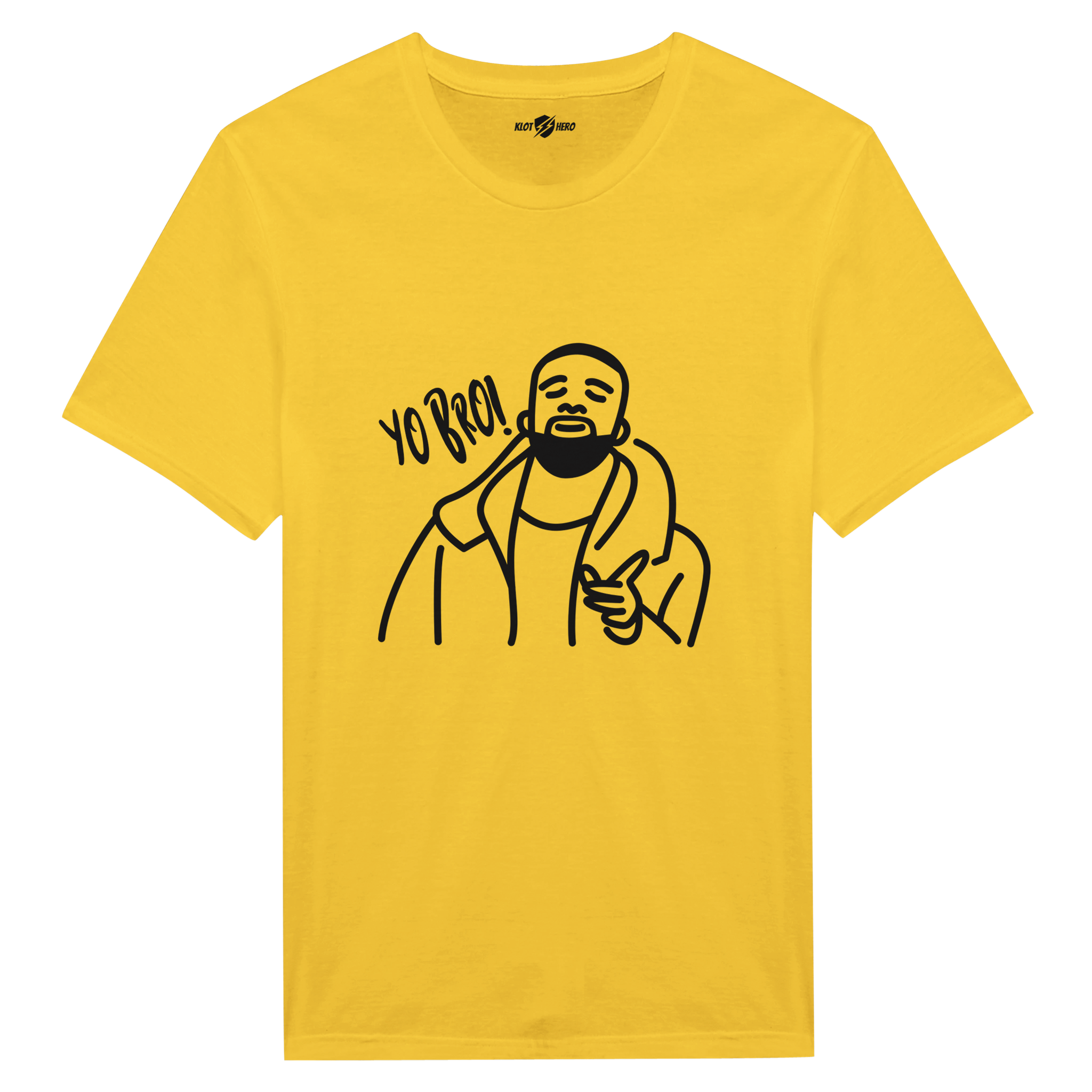 T-shirt "Yo Bro" Meme Uomo | Streetwear Casual – Klothero