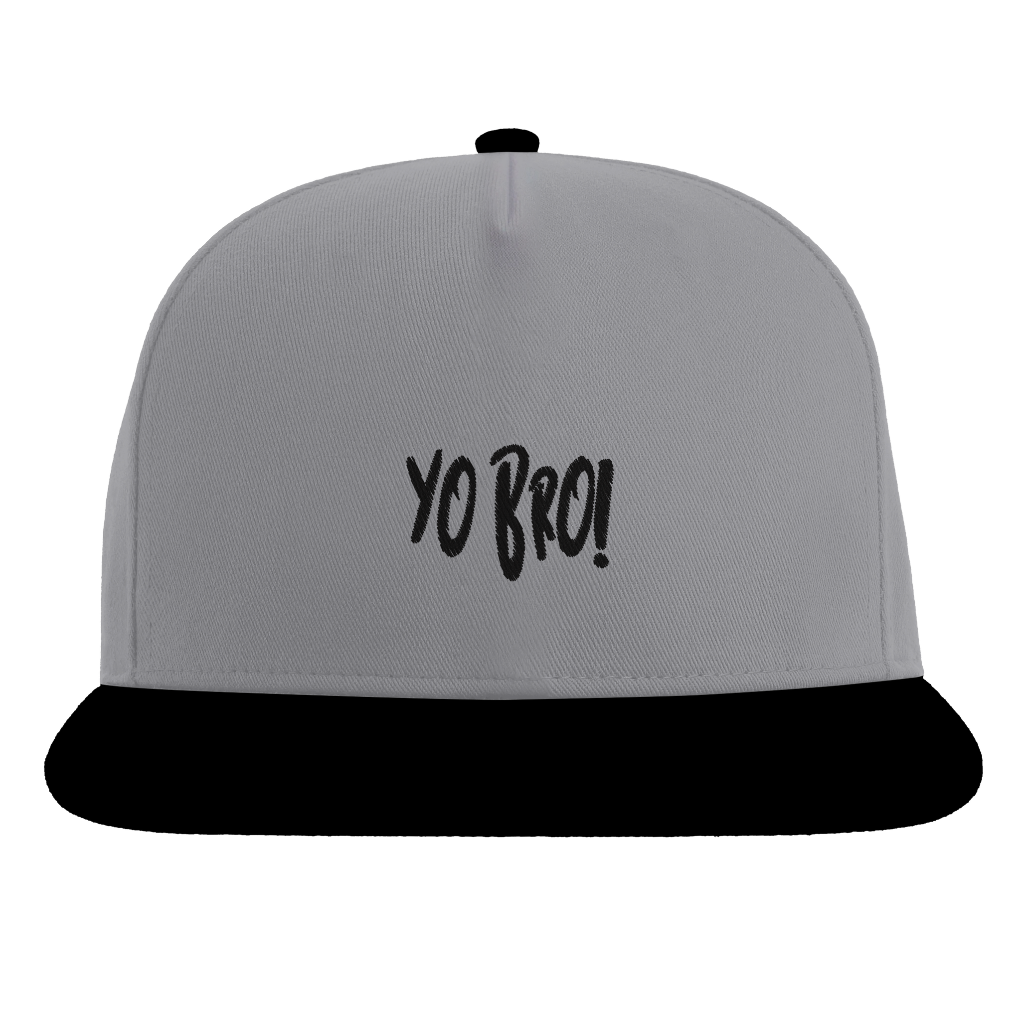 Snapback "Yo Bro!"Cappello Streetwear - Beechfield B660