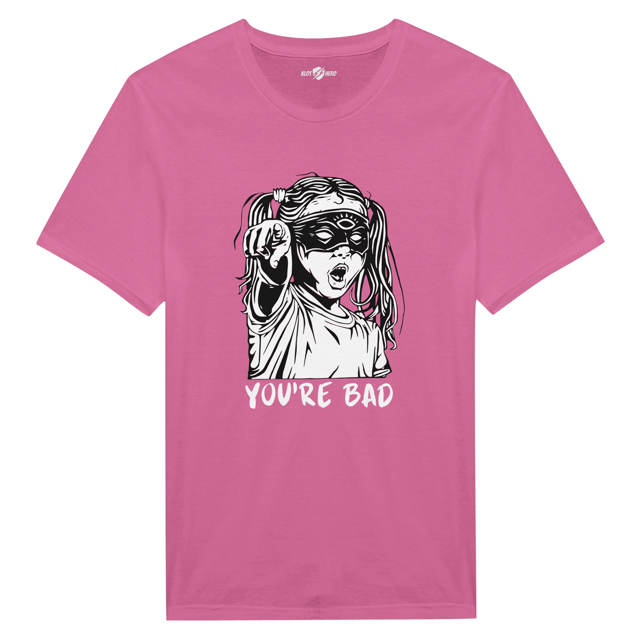 T-Shirt con Stampa “You’re Bad” – Klothero