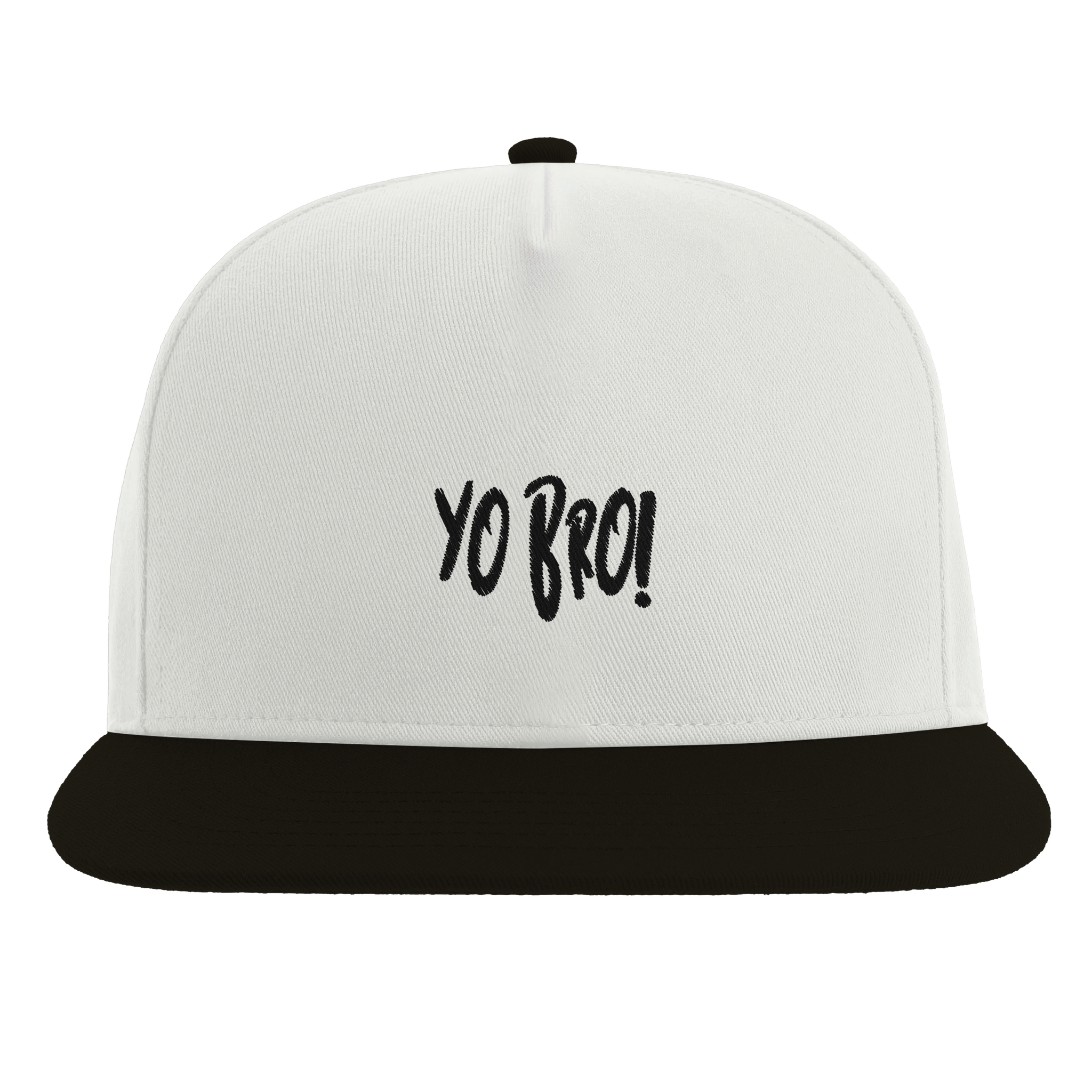 Snapback "Yo Bro!"Cappello Streetwear - Beechfield B660
