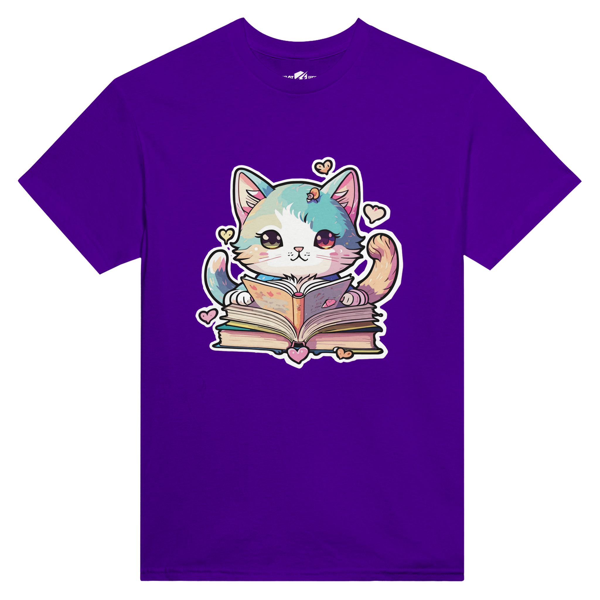 T-shirt Donna Fantasy Studious Cat