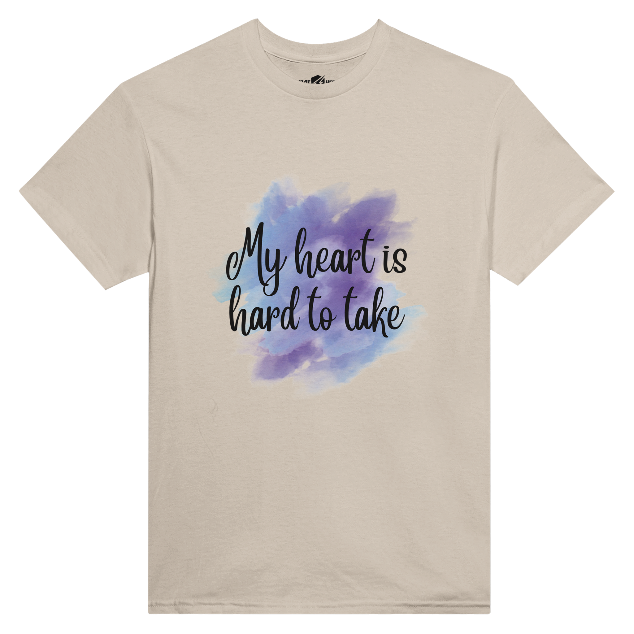 T-shirt Donna in Cotone My Heart Is Hard To Take - Klothero