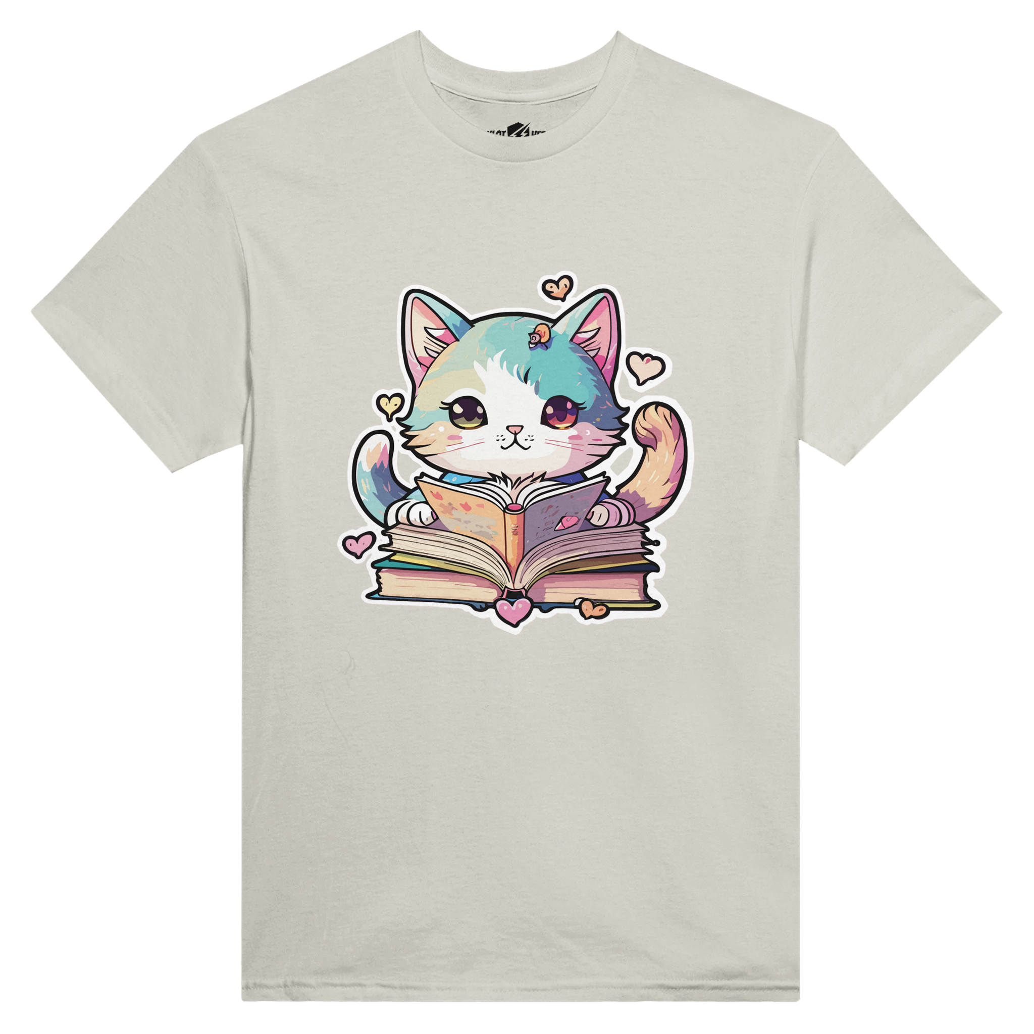 T-shirt Donna Fantasy Studious Cat