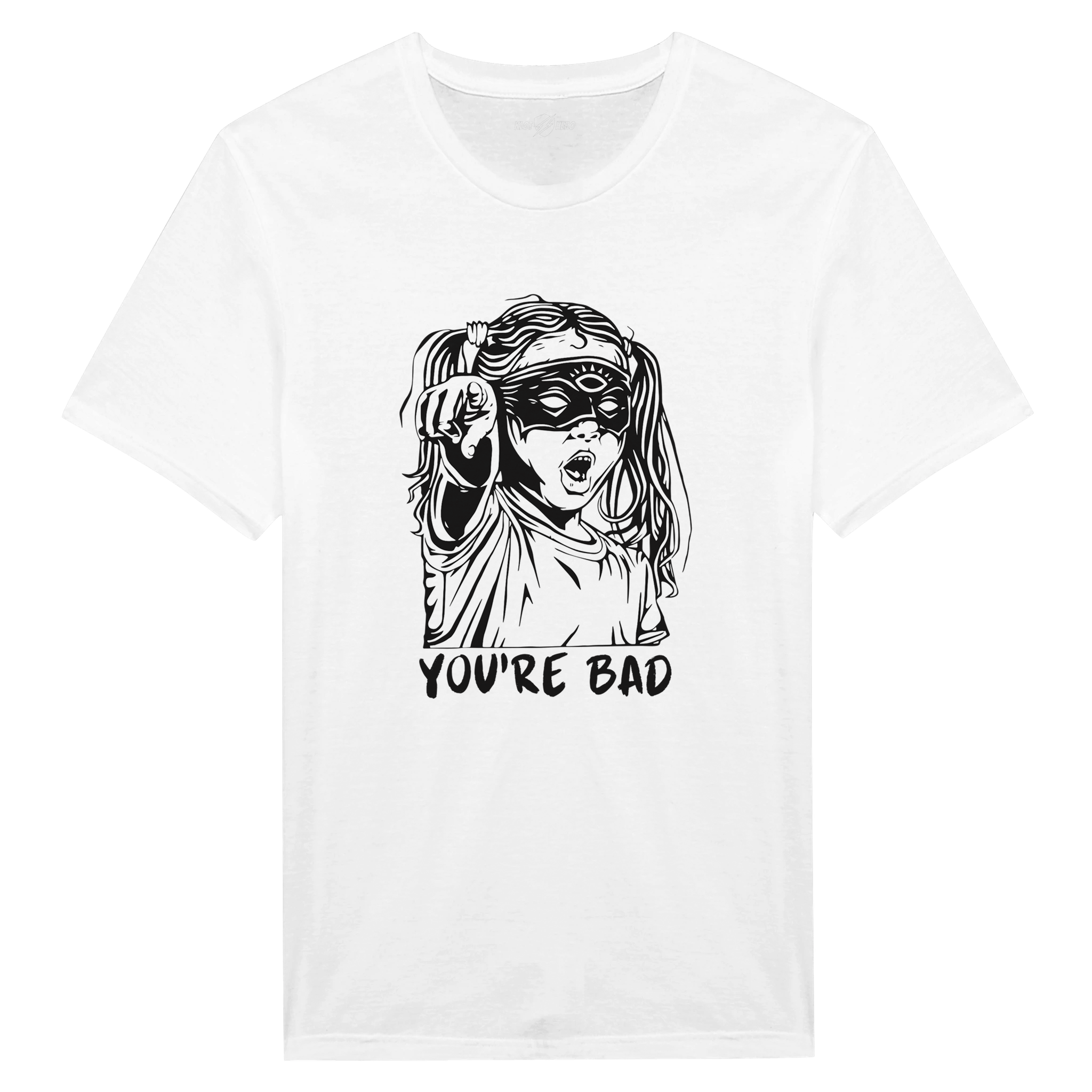 T-Shirt con Stampa “You’re Bad” – Klothero
