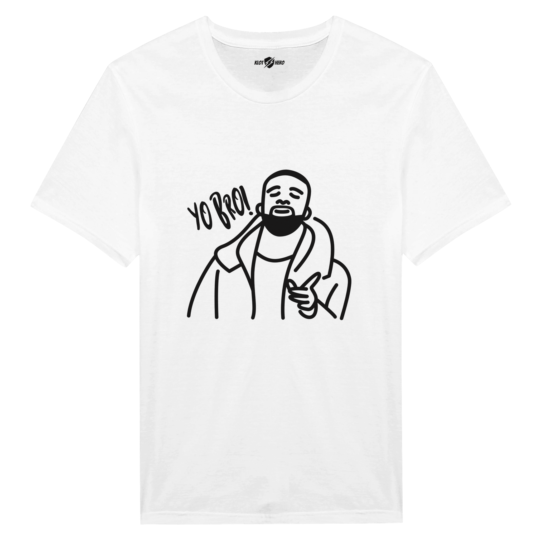 T-shirt "Yo Bro" Meme Uomo | Streetwear Casual – Klothero