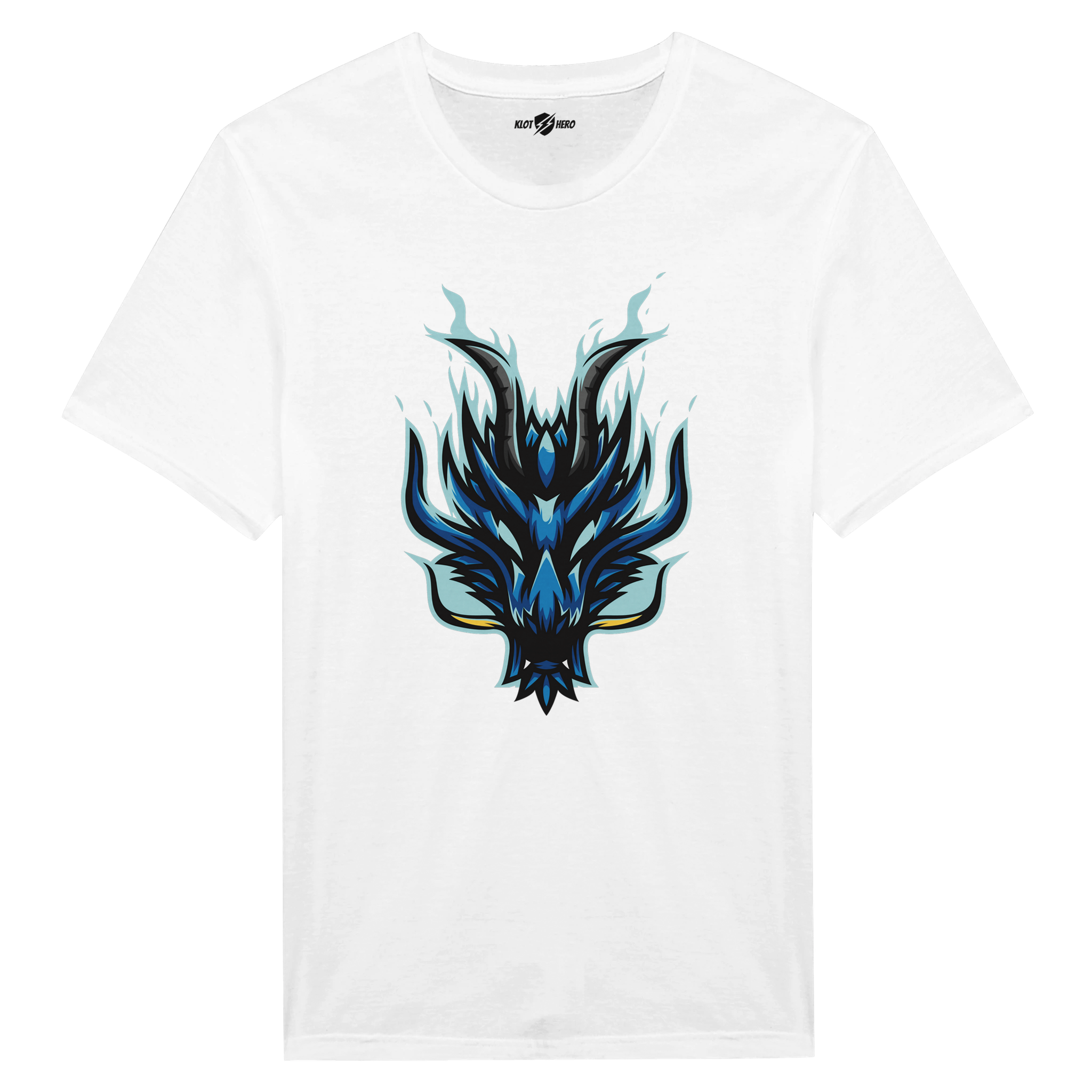 T-Shirt Uomo Blue Dragon – Maglia Stile Gaming - Klothero