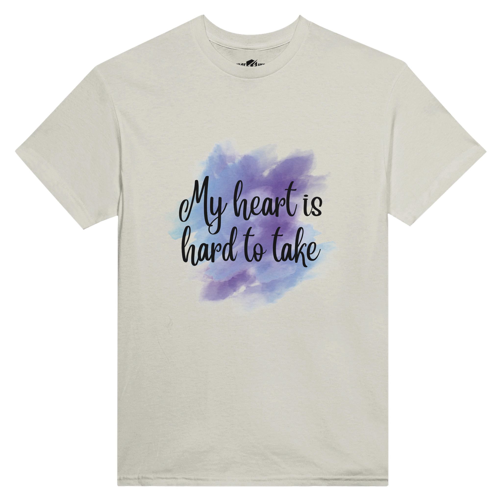 T-shirt Donna in Cotone My Heart Is Hard To Take - Klothero