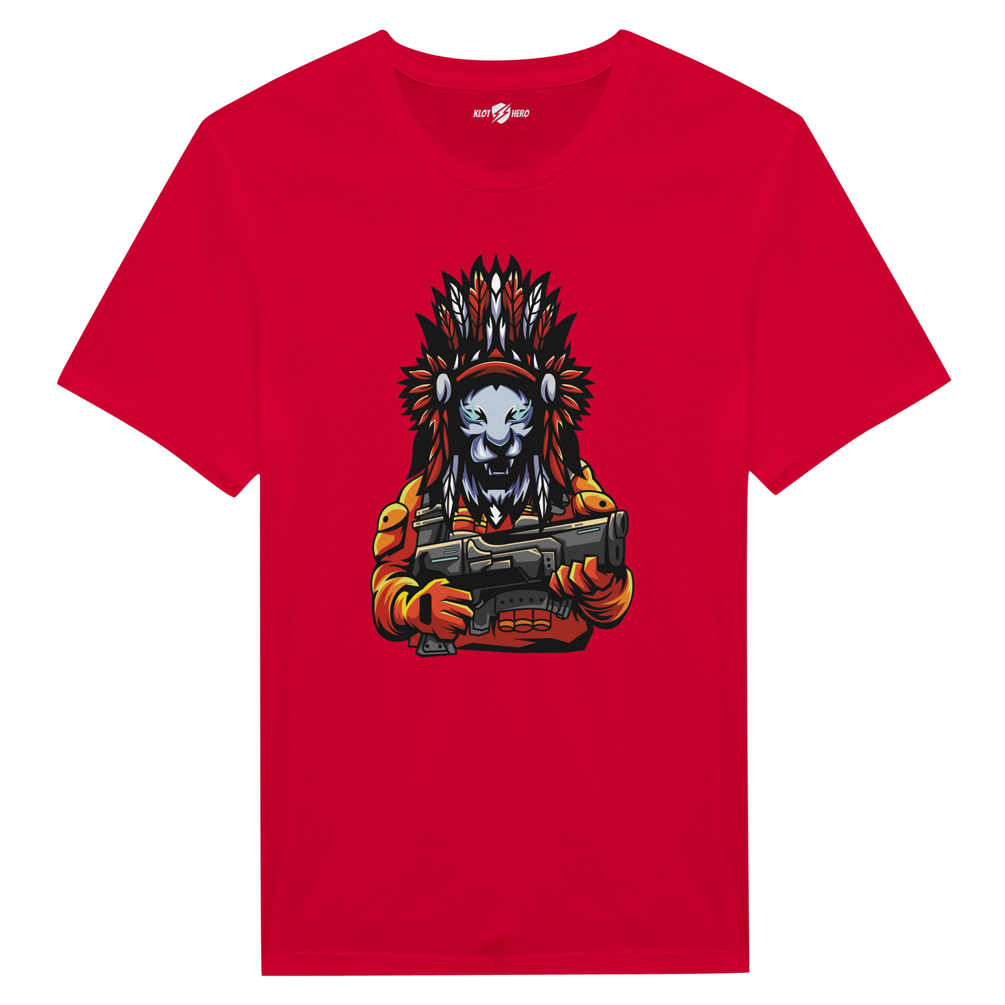 T-Shirt "Apache Lion Soldier" | Maglia Uomo - Klothero