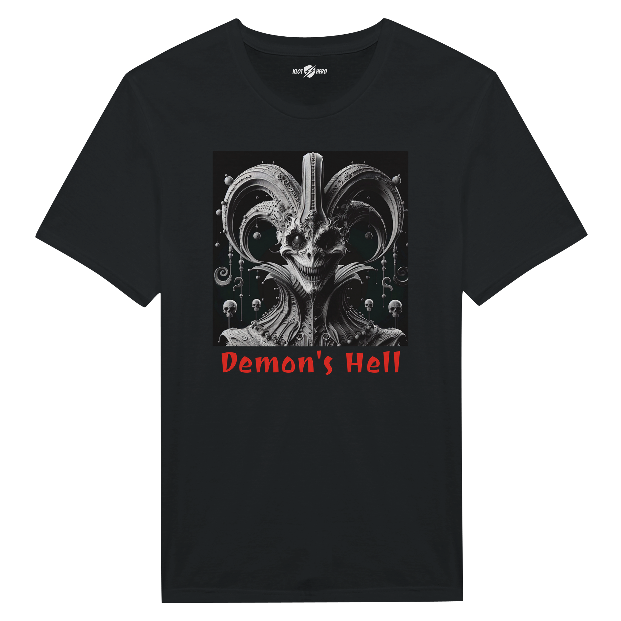 T-Shirt Uomo "Demon's Hell" - Stile Rock e Gotico - Klothero