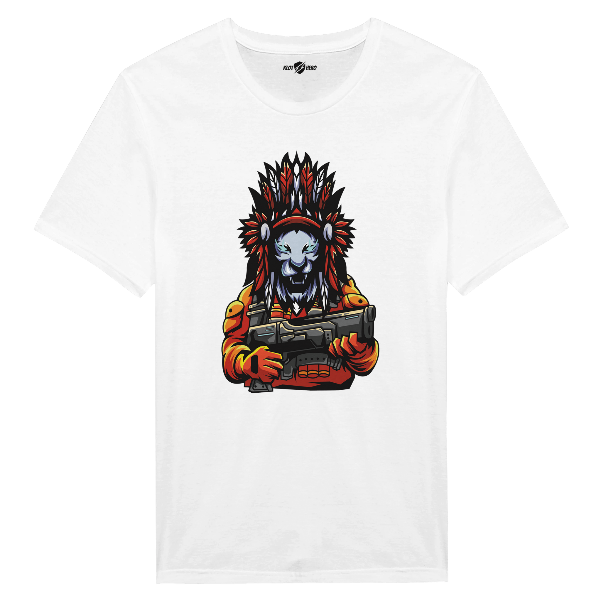 T-Shirt "Apache Lion Soldier" | Maglia Uomo - Klothero