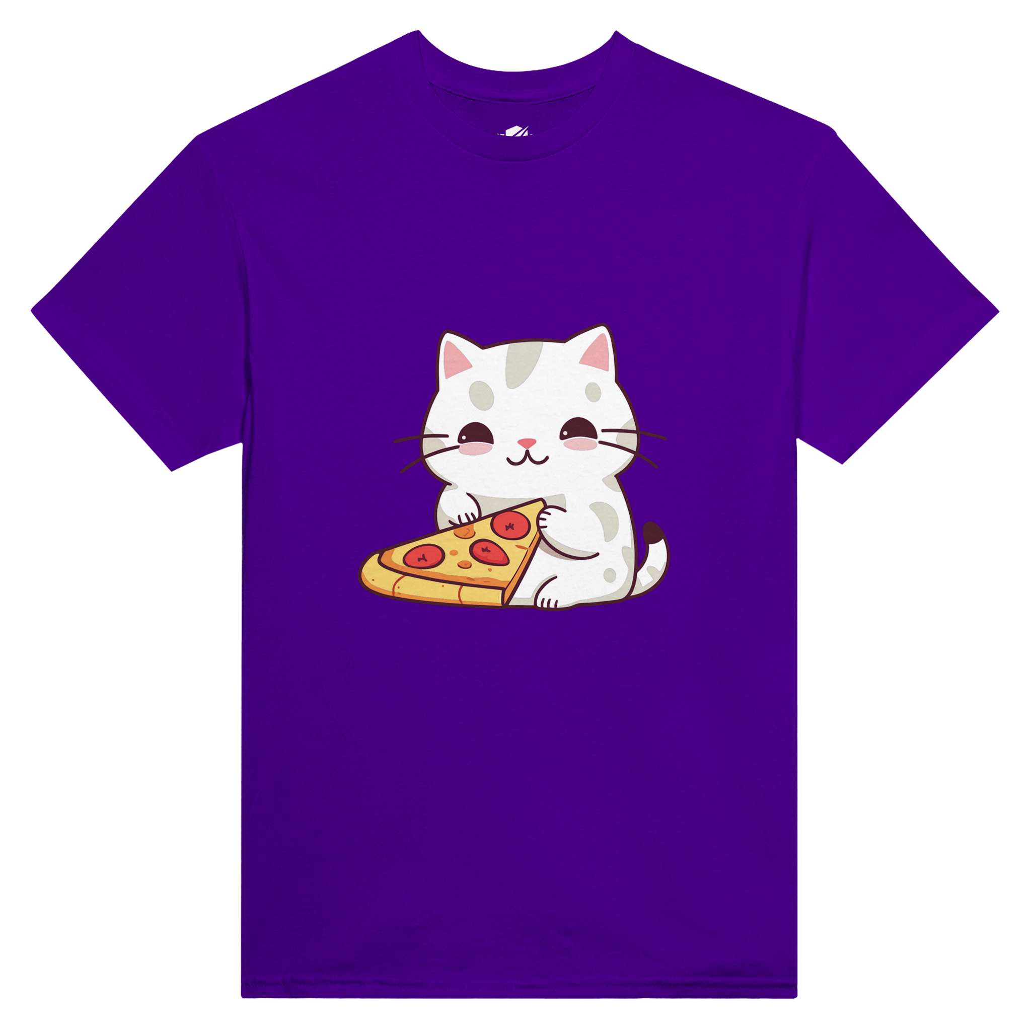 Cat Eats Pizza T-Shirt