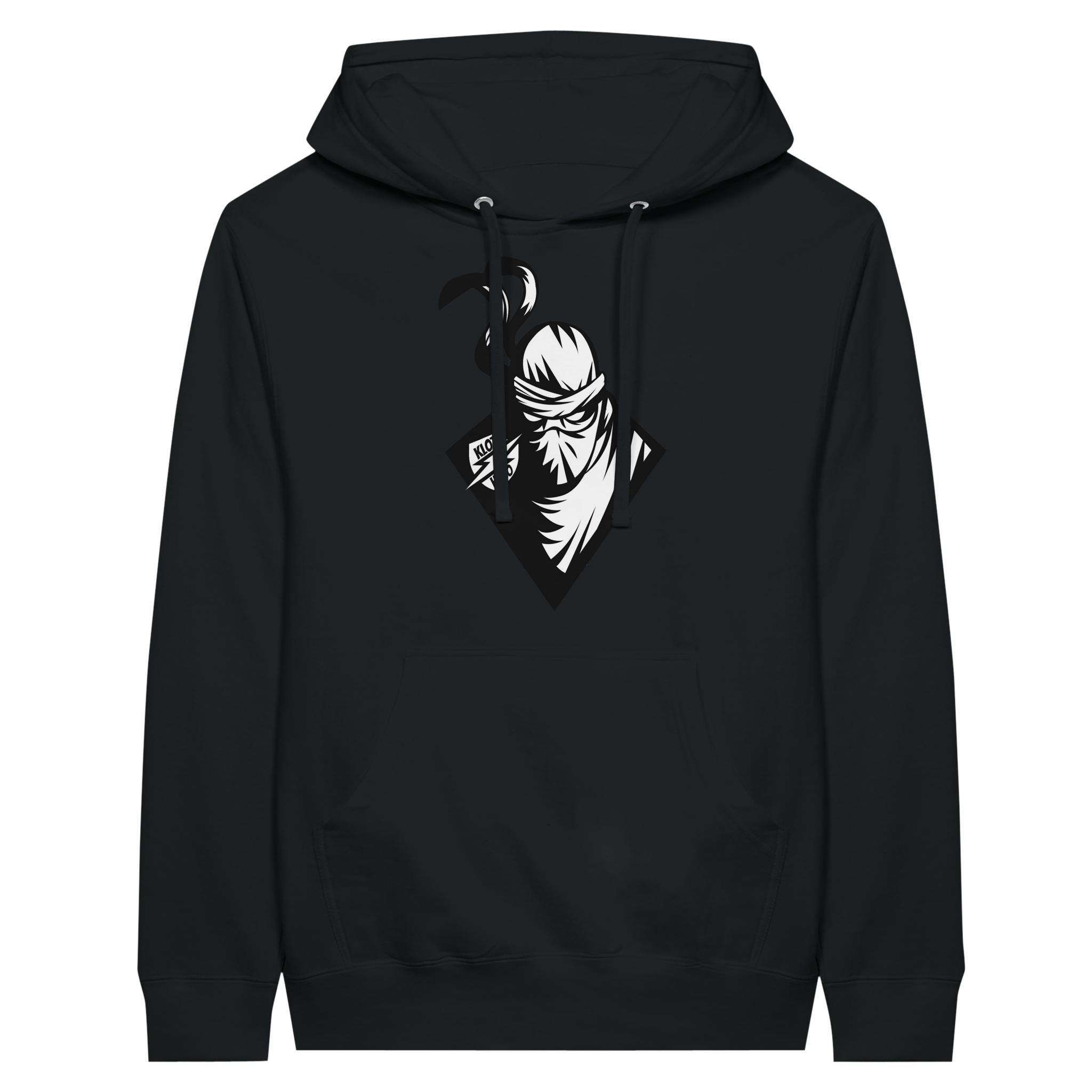 Felpa Hoodie Uomo "Ninja"- Klothero Streetwear