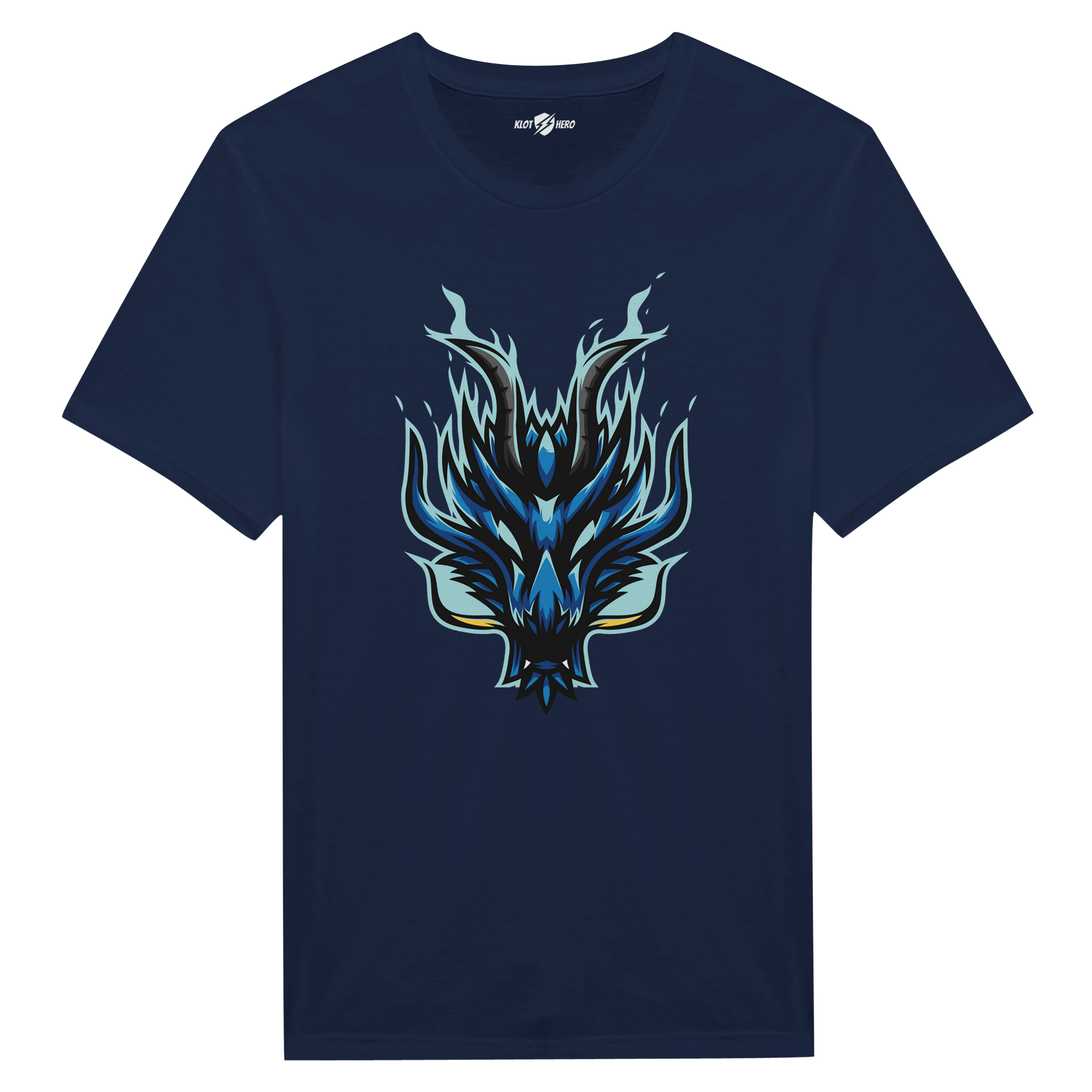 T-Shirt Uomo Blue Dragon – Maglia Stile Gaming - Klothero