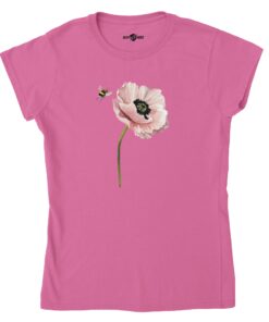 T-shirt Donna Wildflower con Stampa Floreale - Klothero