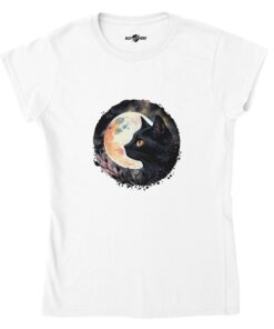 T-shirt Donna Gatto Salem - Maglia in Cotone - Klothero