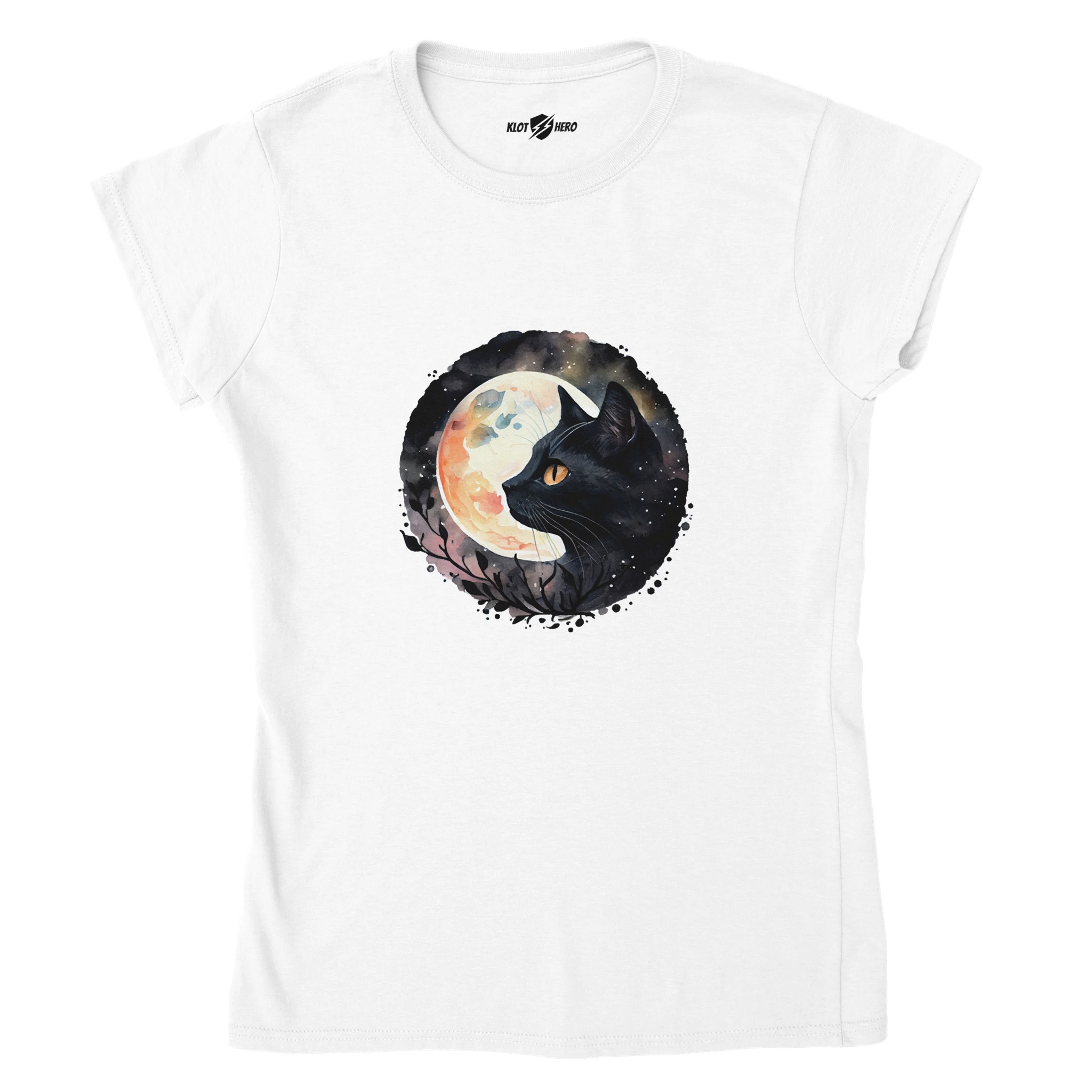 T-shirt Donna Gatto Salem - Maglia in Cotone - Klothero