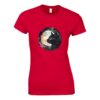 T-shirt Donna Gatto Salem - Maglia in Cotone - Klothero