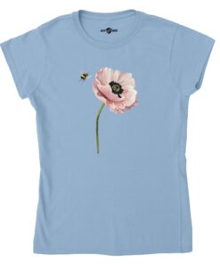 T-shirt Donna Wildflower con Stampa Floreale - Klothero