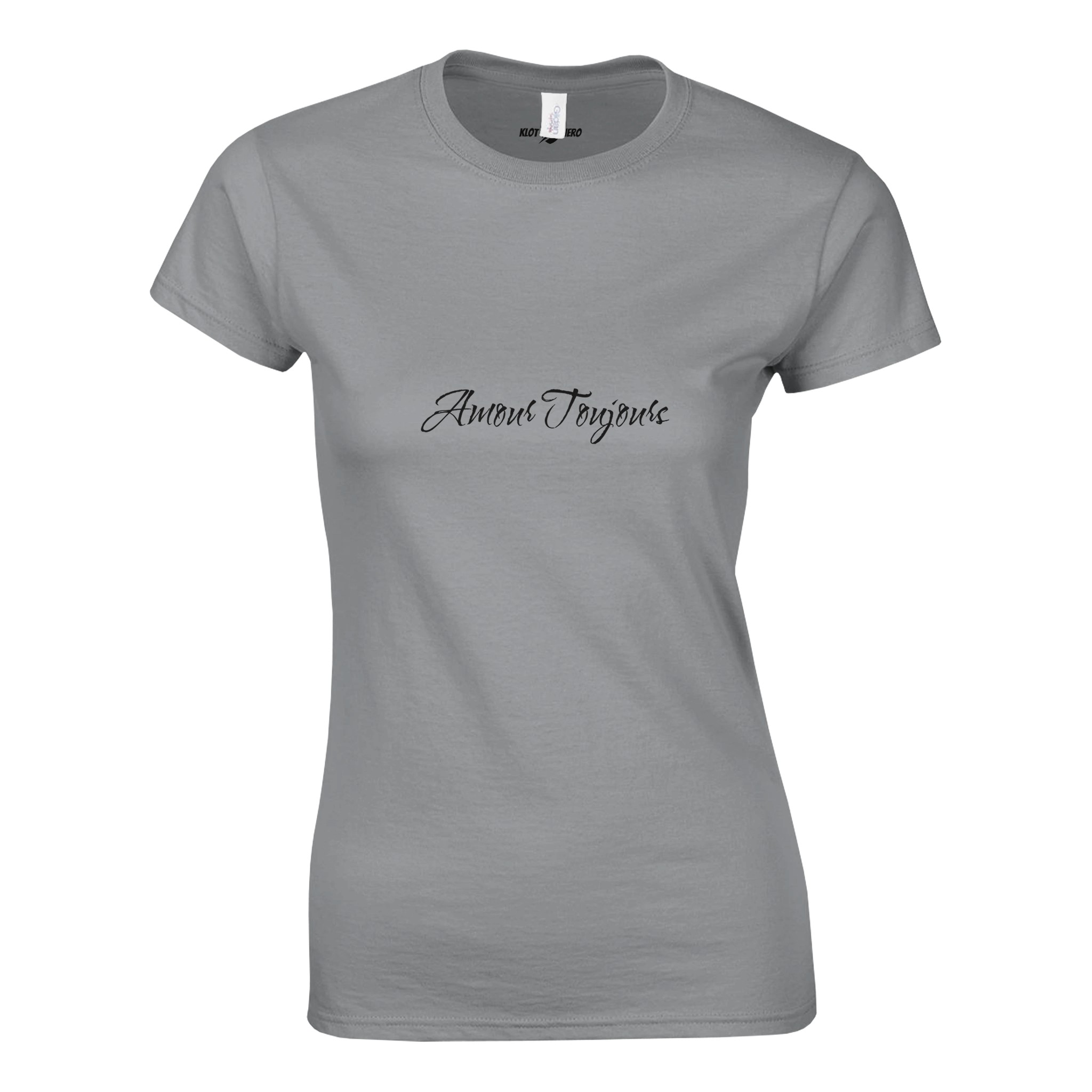 T-Shirt Donna Amour Toujours | Maglia in Cotone - Klothero