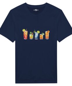 T-shirt Cocktail Drink Colorati - Maglia Donna - Klothero