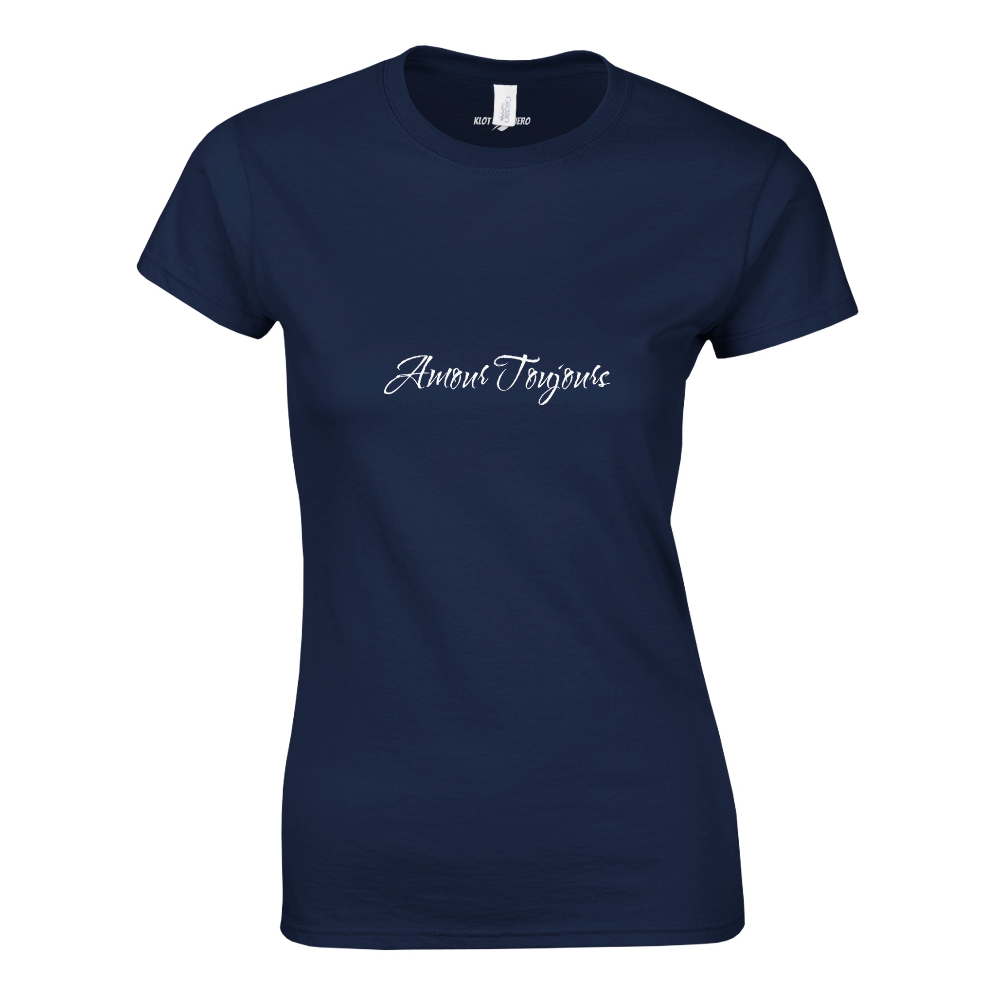 T-Shirt Donna Amour Toujours | Maglia in Cotone - Klothero