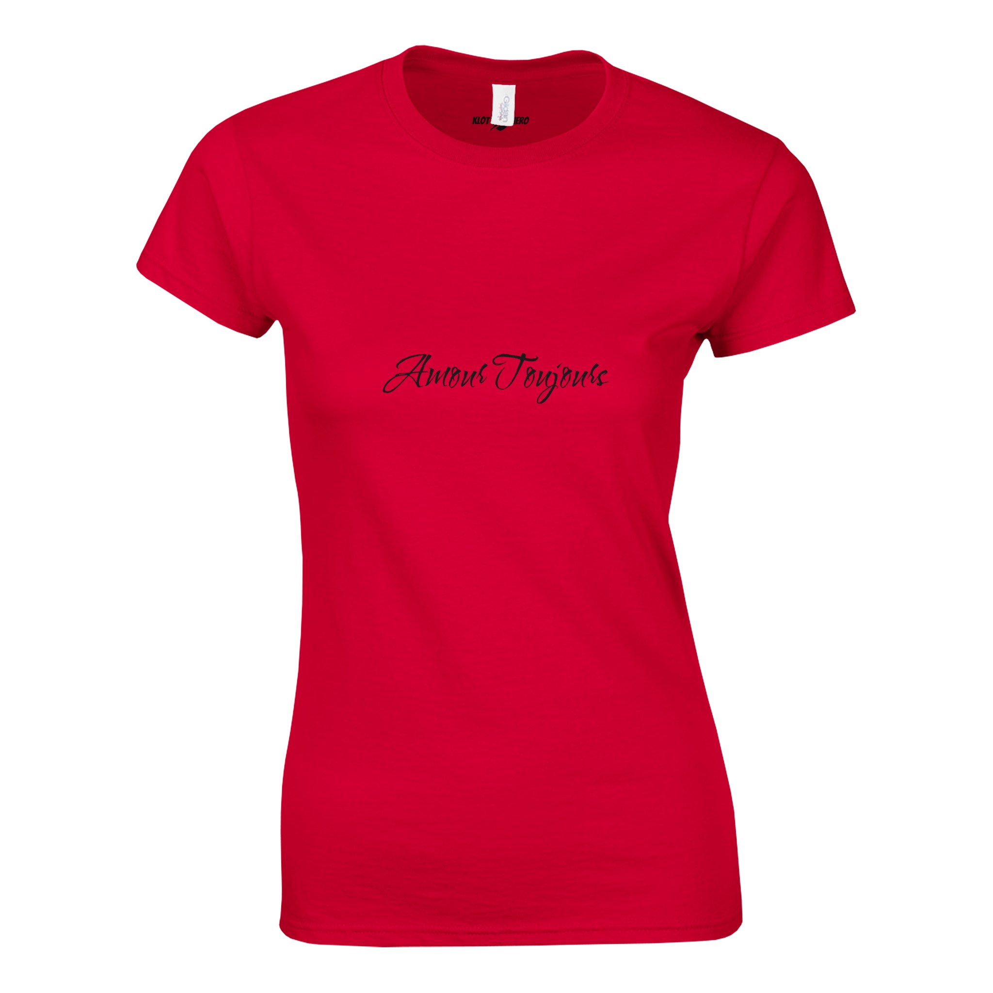 T-Shirt Donna Amour Toujours | Maglia in Cotone - Klothero