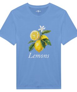 T-shirt Donna “Lemons” con Stampa Limoni - Klothero
