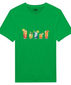 T-shirt Cocktail Drink Colorati - Maglia Donna - Klothero