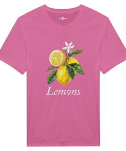 T-shirt Donna “Lemons” con Stampa Limoni - Klothero