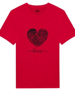Maglia Donna Cuore Impronta Digitale - Klothero