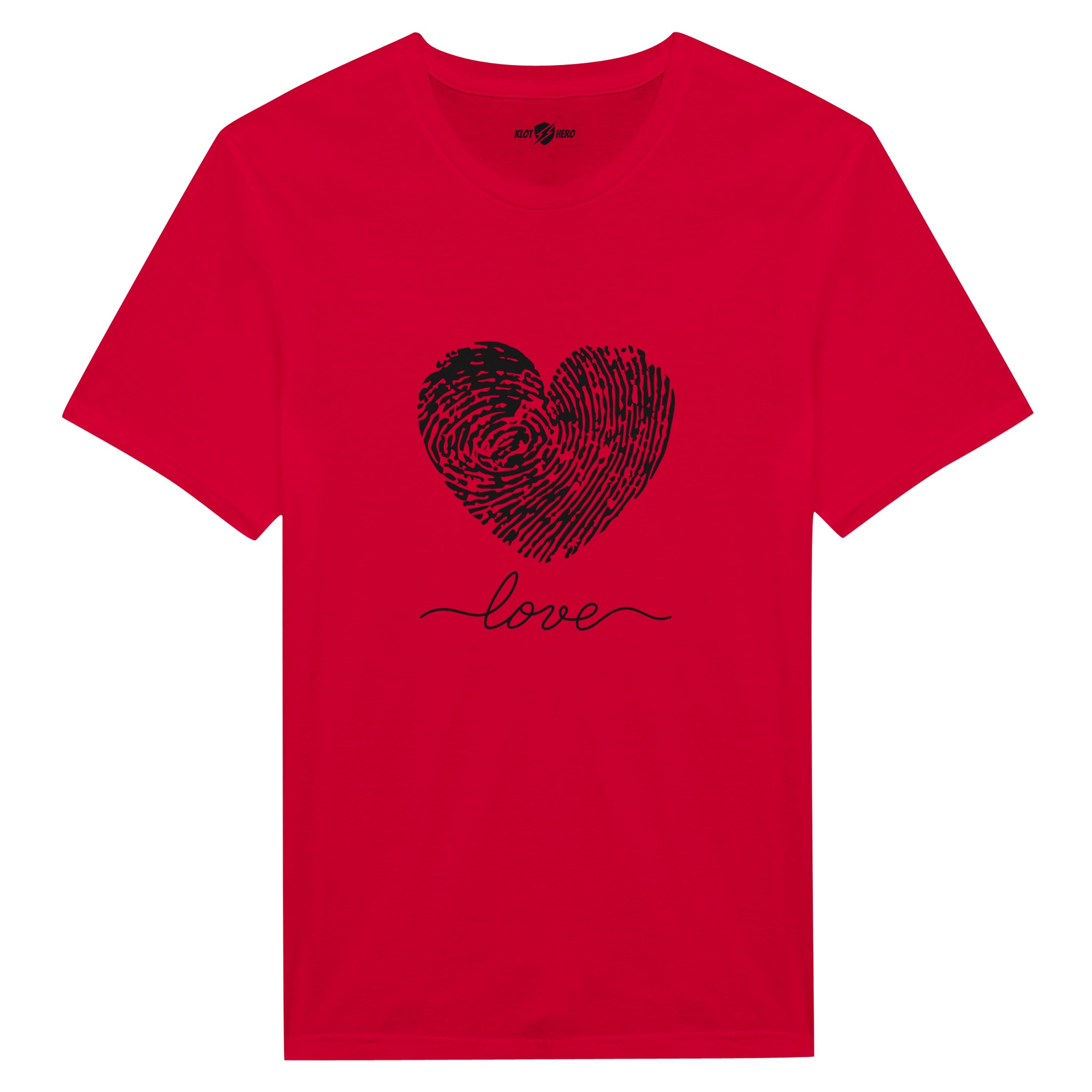 Maglia Donna Cuore Impronta Digitale - Klothero