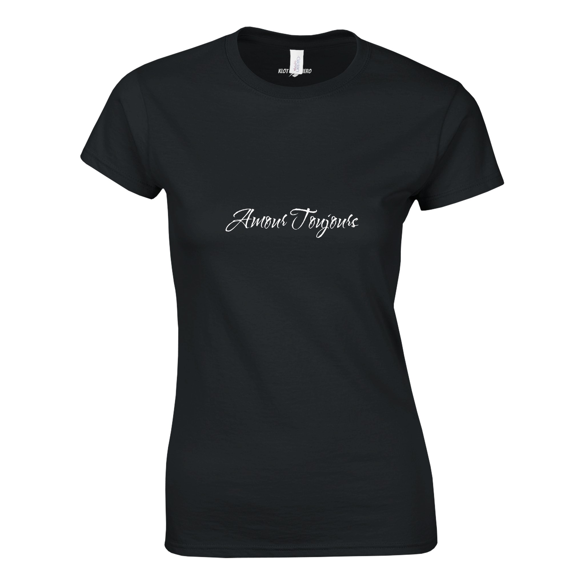 T-Shirt Donna Amour Toujours | Maglia in Cotone - Klothero