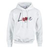 Felpa Unisex con Cappuccio “Love”| Felpa Hoodie - Klothero