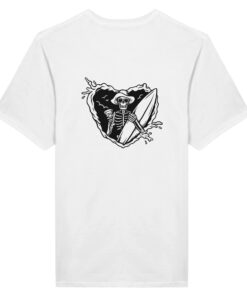 T-shirt Uomo“Eat Beach Sleep Repeat” – Surf Style con Stampa Fronte & Retro