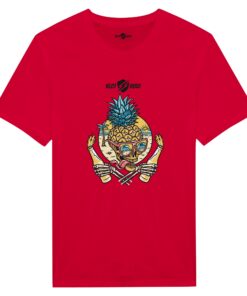 T-shirt Cotone Uomo Tropical Skull | Maglia Streetwear