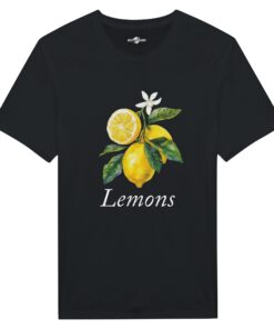 T-shirt Donna “Lemons” con Stampa Limoni - Klothero