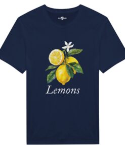 T-shirt Donna “Lemons” con Stampa Limoni - Klothero