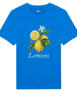 T-shirt Donna “Lemons” con Stampa Limoni - Klothero