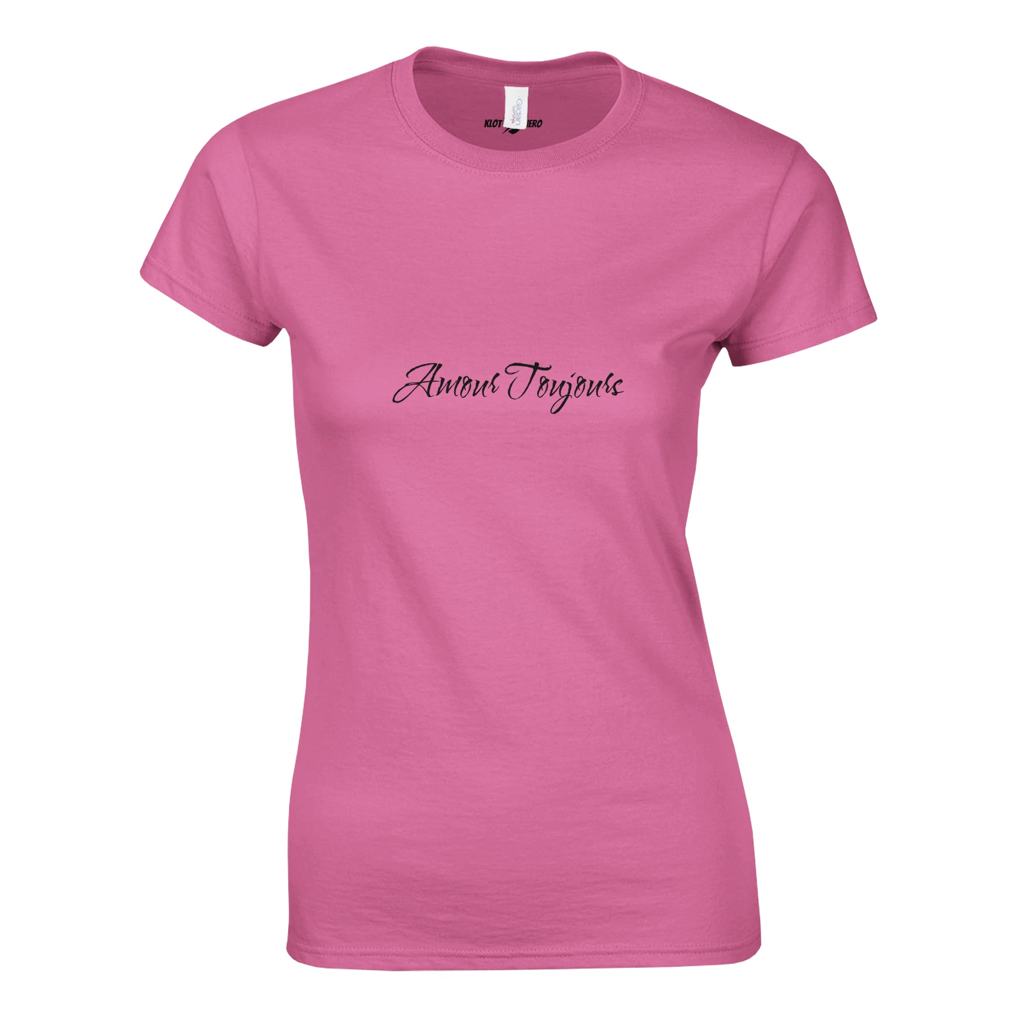 T-Shirt Donna Amour Toujours | Maglia in Cotone - Klothero